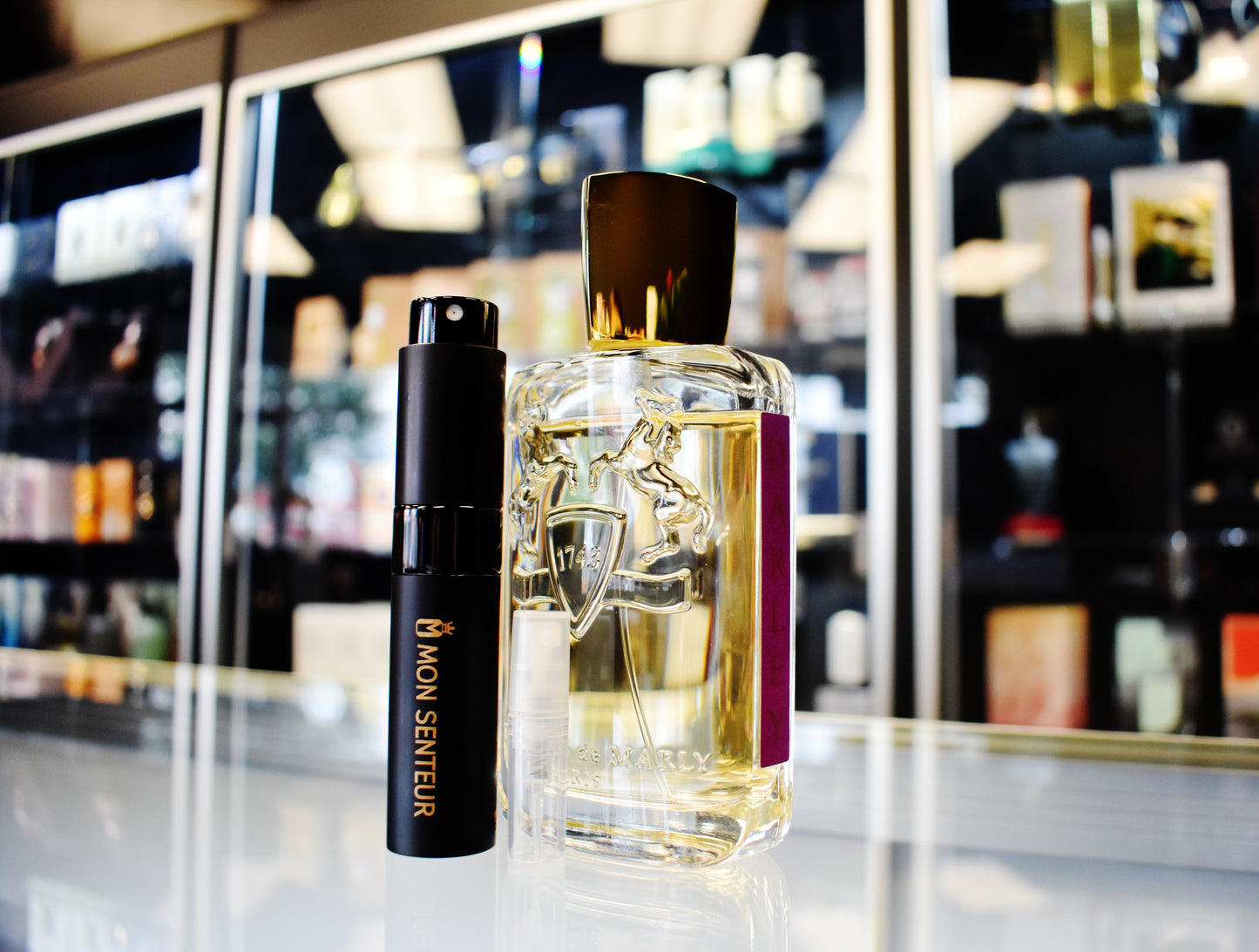 Atomizer filled with Darley By Parfums De Marly